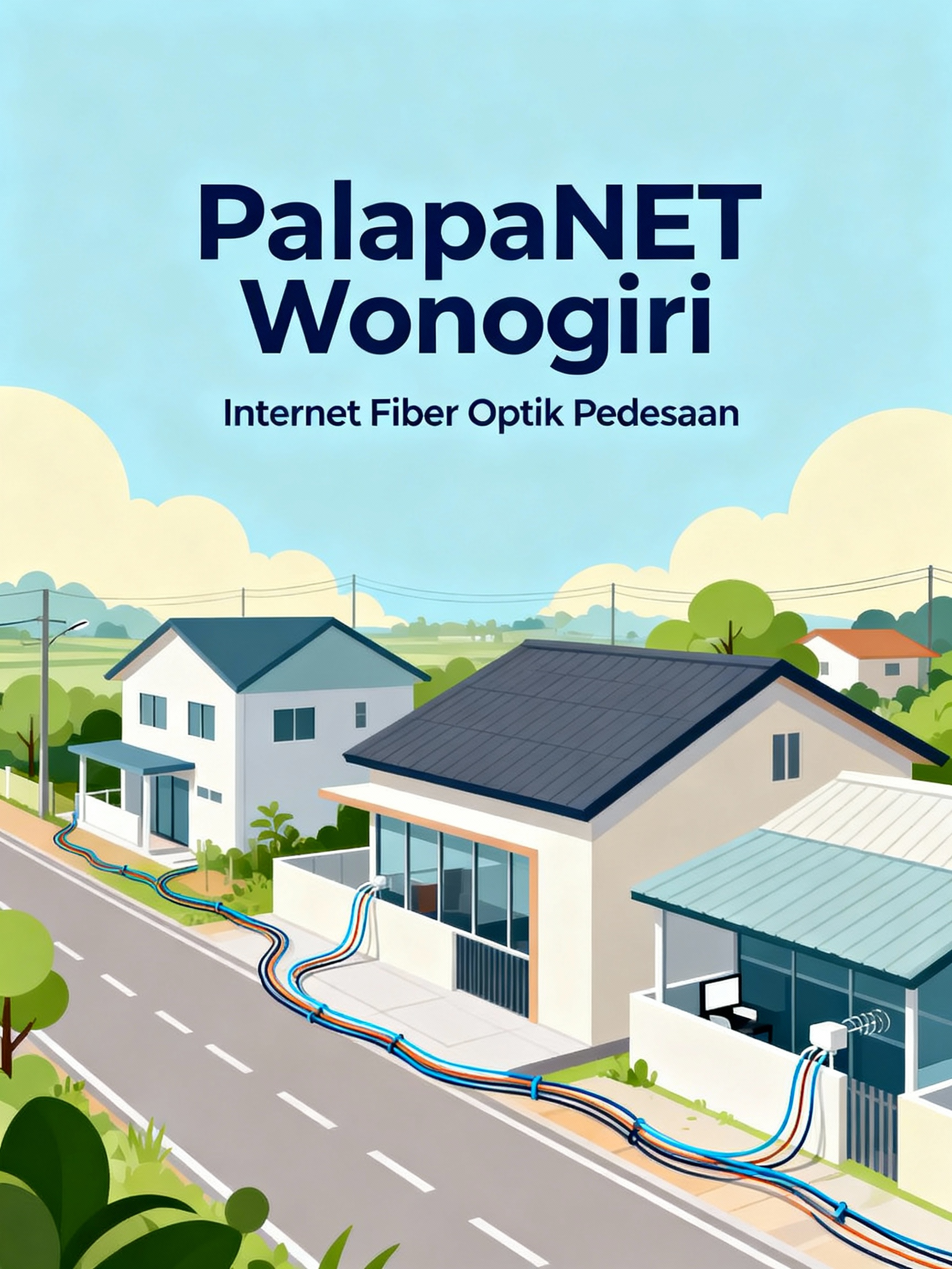 PalapaNET Hadirkan Internet Fiber Optik Terjangkau hingga Pelosok Wonogiri
