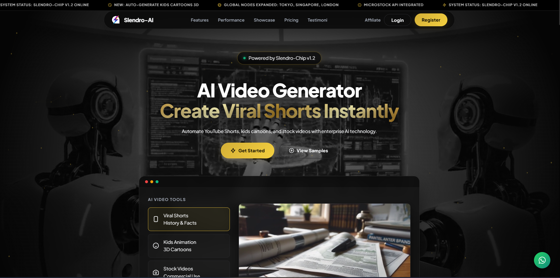 SLENDRO AI: Revolusi Ngonten 1-Klik, Bikin Ratusan Video Viral Tanpa Ribet!